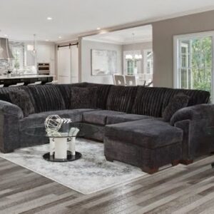 Sofa Set (U shaped five seater with one side two seater horizontal chaise)